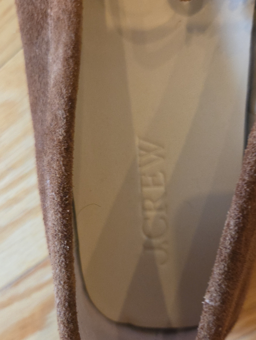 J. Crew Suede Driving Loafers In English Saddle - Picture 6 of 15